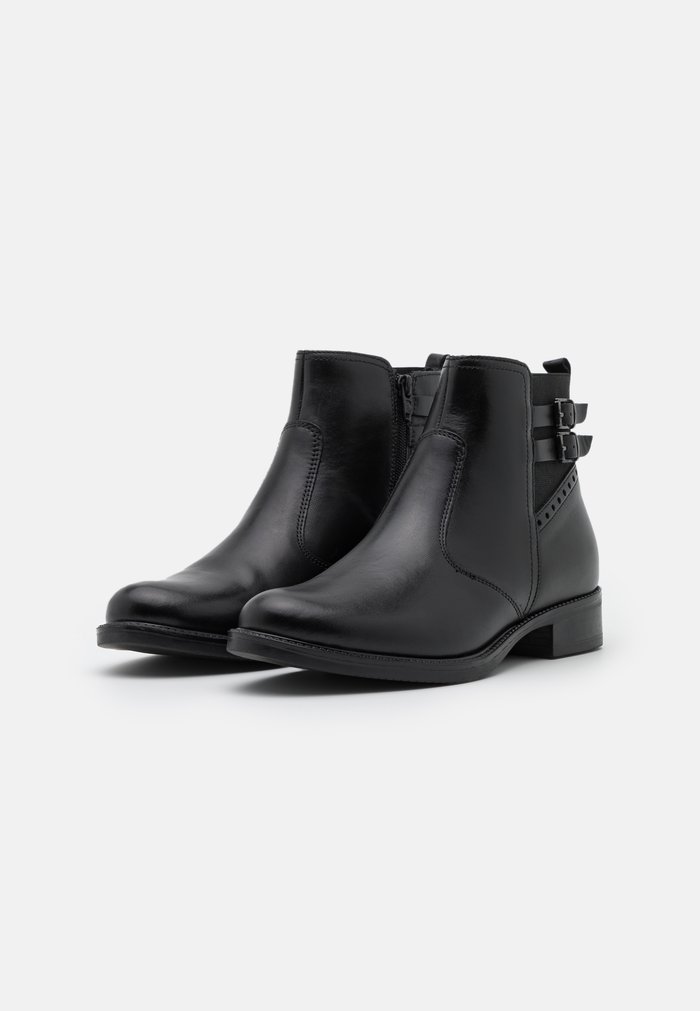 Bottines Anna Field Classiche Block heel Zip UP Noir Femme | DRS-6838458